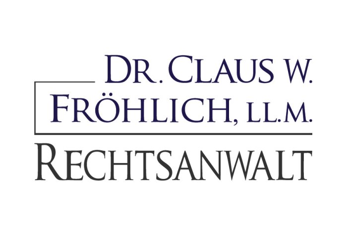 Dr. Claus W. Fröhlich, LL.M, Rechtsanwalt